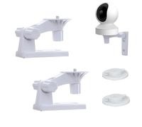Soporte de Pared/Techos Compatible con Reolink E1/E1 Pro Camara Vigilancia Interior, Soporte Camara Vigilancia, con Base de la Cámara, Rotación de 180 Grados (2 Piezas)