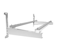 Soporte de pared universal de acero inoxidable resistente para sistemas de bomba de calor de CA mini dividida, soporta hasta 900 libras para una instalación segura en exteriores