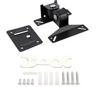 Soporte de pared universal inclinable para monitor LCD TV, resistente, ajustable, movimiento completo, compatible con VESA para pantallas de 14 a 24 pulgadas, color negro