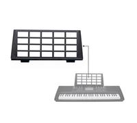Soporte de partitura para teclado, piezas de instrumentos musicales, portátil, duradero, adecuado para soportes electrónicos de partituras, soporte de teclado para teclado electrónico