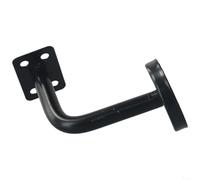 Soporte de pasamanos montado en la pared para soporte de banister que proporciona una fijación fiable para barandilla de mano, adecuado para rieles de madera y metal (60 x 80 mm)