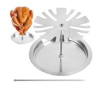 Soporte de patas de pollo para parrilla, soporte de ala para bandeja de | Rejilla para baquetas, patas de pavo, asar aves de corral, parrilla de barbacoa, hornear al horno, cocinar al aire libre