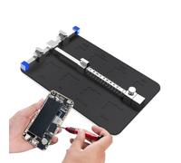 Soporte de PCB - Pinza ajustable para placa base - Estación de soldadura de acero inoxidable para principiantes adultos Reparación electrónica Proyecto DIY Modelo Teléfono