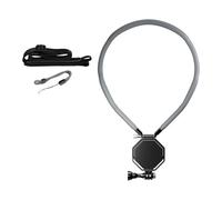 Soporte de pecho magnético desmontable rápido para cámaras de acción 5/4/3. Cómodo soporte para el cuello ajustable multiángulo