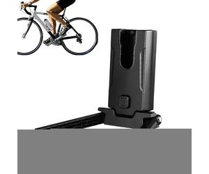 Soporte de pedal de bicicleta | Ajustable estable vertical | Soporte plano para bicicleta para estacionar | para montar en senderos, turismo, garaje, almacenamiento, viajes, ciclismo urbano