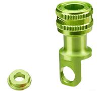 Soporte de pedal de liberación rápida, pedal de bicicleta plegable, abrazadera de liberación rápida, aleación de aluminio mecanizado CNC, ligero, resistente a la corrosión, varios colores, 4,8 x 2,1