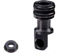 Soporte de pedal de liberación rápida plegable para pedal de bicicleta, abrazadera de liberación rápida, aleación de aluminio mecanizado CNC, ligero, resistente a la corrosión, varios colores, 4,8 x