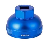 Soporte de pedalier para bicicleta, garantía de ajuste de precisión, material de aleación de aluminio, herramienta de reparación de bicicletas, extractor de pedalier, adaptador incluido, para