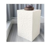 Soporte de pedestal de cubo blanco para tiendas de novias, elevadores cuadrados para eventos, decoración de fiestas, escaparates de ropa, exposiciones del hogar, plataforma de exhibición de 50 x 50 x
