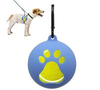 Soporte de pelota para perro | Bolsa de pelota de tenis de silicona - Cierre de correa para perros con manos libres, juguetes portátiles para mascotas para perros, cachorros, al aire libre
