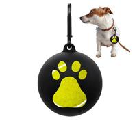 Soporte de pelota para perro para cinturón, de pelota de tenis de silicona