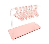 Soporte De Pendientes Con Perchas - Percha De Pendientes De Acrílico Con 8 Perchas | Soporte De Exhibición Personal Al Por Menor, Soporte De Joyería Para Mujeres E
