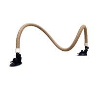 Soporte de Perca para Loros, Escalera de Escalada en con, Barra de pie de Cuerda Flexible con de molienda de Garra, Soporte de Entrenamiento para pájaros, Accesorios de Jaula para
