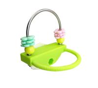 Soporte de Perca para pájaros, enriquecimiento Interactivo de Giratorio para periquitos, cacatúas, tortolitos y guacamayos, política Resistente de Descanso y Escalada, Ideal para Entrenar