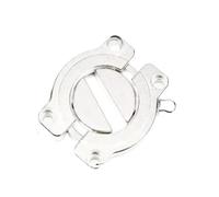 Soporte de pestillo for conector superior mesa, bisagras fuertes for muebles, Hardware for hogar, oficina, combinación escritorio, 1 ud(Zinc alloy)