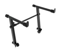 Soporte de piano electrónico ajustado para segundo nivel, soporte para teclado de piano, soporte para teclado eléctrico ajustable y estable