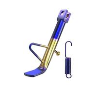 Soporte de pie ajustable para motocicleta, de 20 cm, soporte lateral de pie, accesorios de moto de estacionamiento de motocicleta, de larga duración, accesorio de soporte de pie de estacionamiento