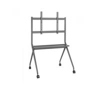 Soporte de Pie con Ruedas Aisens FT86FE-143 para TV o Pantalla Interactiva 50"-86"/ hasta 120kg