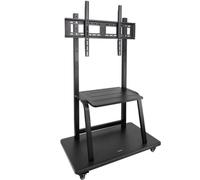 Soporte de pie con ruedas tooq fs20101m-b para tv de 37-100'/ hasta 150kg