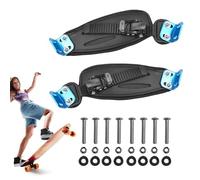 Soporte de pie de la montaña: correa de pies ajustables, banda de fijación de nylon | Cinturón de agarre de pie duradero, correas seguras de soporte de jinete para la montaña Downhill Skatin