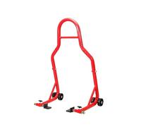 Soporte De Pie De Moto Juego Completo De Soporte Para Rueda Trasera De Motocicleta, Herramienta De Reparación De Neumáticos, Marco De Soporte De Talón Automático, Negro/rojo(Red)