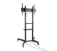 Ramses Soporte de Piso con Ruedas para Pantallas 37~ 70 (Negro) - TOOQ