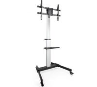 Soporte de Suelo Portátil para TV 50Kg 37 a 86 (Negro/Plata) - TOOQ