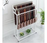 Soporte de pie para cinturón, organizador movible para armario de corbatas, solución de ahorro de espacio para bufandas, chales, bolsos, joyas, llaves, sombreros, calcetines