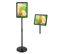 Soporte de pie para póster con base estable para publicidad empresarial, ideal para promociones en tienda y exhibición de marketing