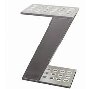 Soporte de pie para tacos de billar y caña de pescar, soporte de almacenamiento grande para sala de juegos, bar, escuela y hogar, elegante diseño dorado