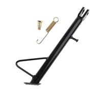 Soporte de pie universal ajustable para motocicleta, soporte lateral para estacionamiento, scooter, bicicleta eléctrica (24 cm)