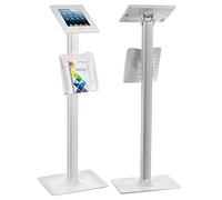 Soporte de pie universal de escritorio Maclean MC-724 para tableta, soporte con pestaña para iPad 2, iPad 3, iPad 4, iPad Air y iPad, antirrobo