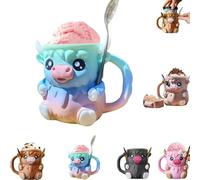Soporte de pinta de helado en forma de pistola, reutilizable, acogedor soporte para latas de cerveza, soportes de helado de 16 onzas para helados Ben & Jerry, helados Talenti, Häagen-Dazs, regalo