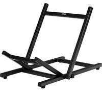 Soporte De Piso Para Amplificador Rocktile CS-30 (Soporte Inclinado Para Amplificador, carga hasta 30 kg, mejora el ángulo de proyección de tu combo, robusto, plegable y compacto) negro