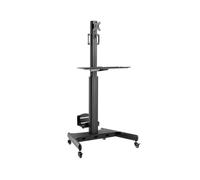 Soporte de Piso para Escritorio/Monitor Napofix SW9100B Móvil 13" - 32" Negro
