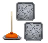 Soporte de pistón - Pack de 2 bandejas de secado al aire, fregadero de inodoro, organizador de baño, soporte para el hogar, accesorios de secado rápido | Para el hogar, lavadero, cocina, baño