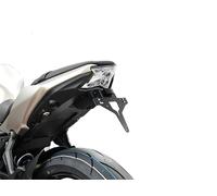 Zieger Soporte de matrícula compatible con Kawasaki Z650/Ninja 650 Negro