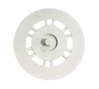 Soporte de placa de montaje para almohadillas de fregona utilizado con Xiaomi B101CN y para aspiradoras robóticas Dreame S10 para una configuración de limpieza consistente (blanco)