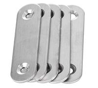 Soporte de placa de reparación recta de 60 mm x 16 mm, 5 unidades