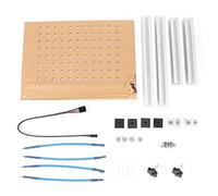 Soporte de Placa ECU de Marco de Klanata BDM con 4 sondas de programación de lápiz de sonda para BDM100/FGTech/KTAG (Soporte Plateado)