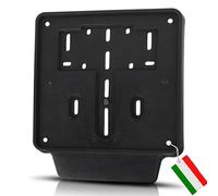 Soporte de Placa Universal para Motocicleta, Accesorios para Motocicleta, portamatrículas, con Banda para autoadhesivos y/o Reflectantes, Marco de matrícula para Motocicletas, Accesorios para