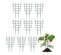 Soporte De Plantas 10 Piezas Soporte Pequeño Ajustable Anticorrosión | Tutores para Macetas y Jardín Para Hiedra Clemátide Jazmín Poto Monstera Flor