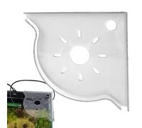 Soporte de plantas de acuario - Soporte de herramientas de acuario transparente | Rangueras Estante de esquina del tanque | Estante de esquina de triángulo para almacenar macetas, tijeras y herramient