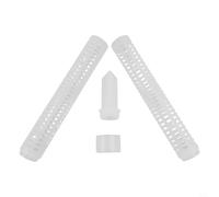 Soporte de plástico apilable para plantas de poste de musgo para enredaderas trepadoras, no requiere montaje, se adapta a tamaños estándar de macetas y tipos de suelo