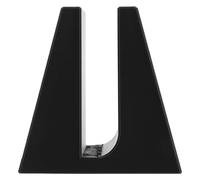 Soporte de Plástico Negro para Báscula Corporal de Baño | Organizador de Suelo y Mesa, Protección Anticaída, para Dormitorio, Oficina, Hotel y Salón