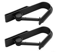 Soporte de plástico negro para cinturón para taladros inalámbricos y para destornilladores de impacto, funda de herramientas de andamio con gancho de fijación rápida para sitios de construcción, 7.9
