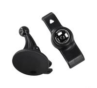 Soporte de plástico negro para Garmin Nuvi 50 50LM GPS, soporte de ventosa giratorio de 360 grados, soporte de accesorios para navegador satélite de coche