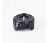 Soporte de plástico para bicicletas plegables Dahon, compatible con computadoras de bicicleta, cámaras de acción y faros delanteros con diseño estable y de perfil bajo (negro)