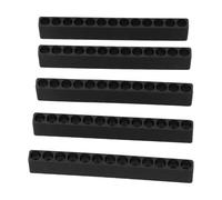 Soporte de plástico para puntas de destornillador para herramientas hexagonales de 6,35 mm, 1/4 pulgadas, organiza brocas con estuche de almacenamiento de agujeros de 4/6/8/10/12/13, flexible y para