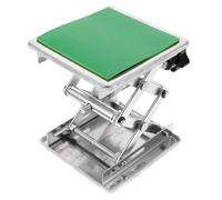 Soporte de plataforma elevadora de laboratorio, soporte de elevación de mesa de acero inoxidable, capacidad de carga de 5-25 kg, altura máxima ajustable 460 mm, para gato de soporte de banc 100*100mm